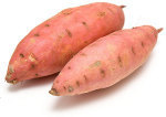 When choosing sweet potatoes, choose the redder ones!