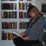 Teresa Hudson reading from 
