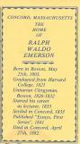 Emerson House ticket