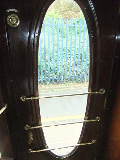 The door outside. So secure . . . 