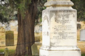 Memorial for unknown Confederate dead, Kinston, N.C.