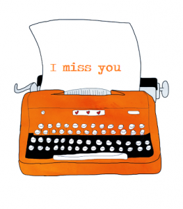 I_Miss_You_Typerwiter