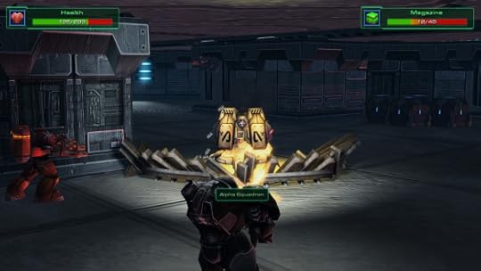The Jacobs Installation mission in third person shooter mode in the StarCraft: Mass Recall mod