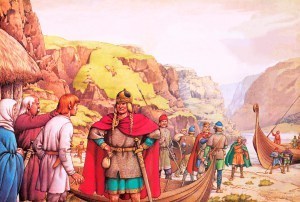 Ragnor Lodbrok, one of the first Vikings to raid Britain