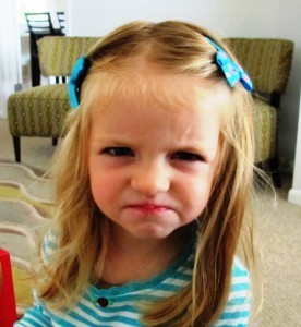 Kerri's sad or scary face for it's pumpkin day mouse