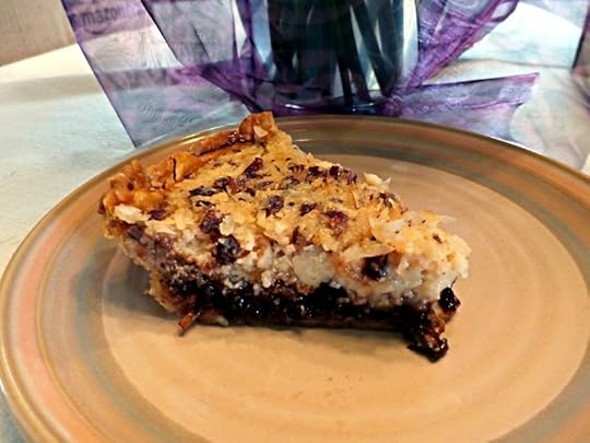 Chocolate Coconut Pecan Custard Pie recipe