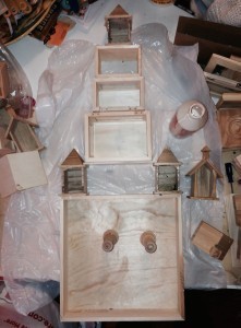 Step 4: Build the basic church. Embellish later.