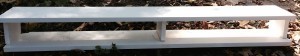 Step 9: Assemble the base. Then spray paint with stone paint.