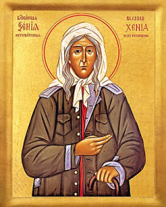 St Xenia, Fool for Christ of St Petersburg