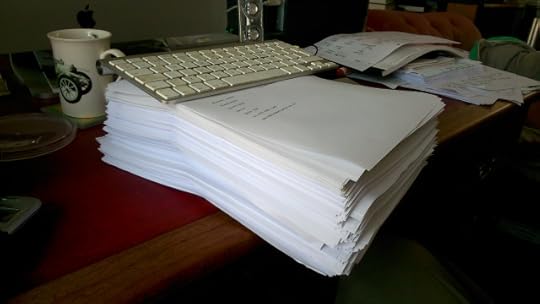 This is what a loose, 750 page novel looks like!