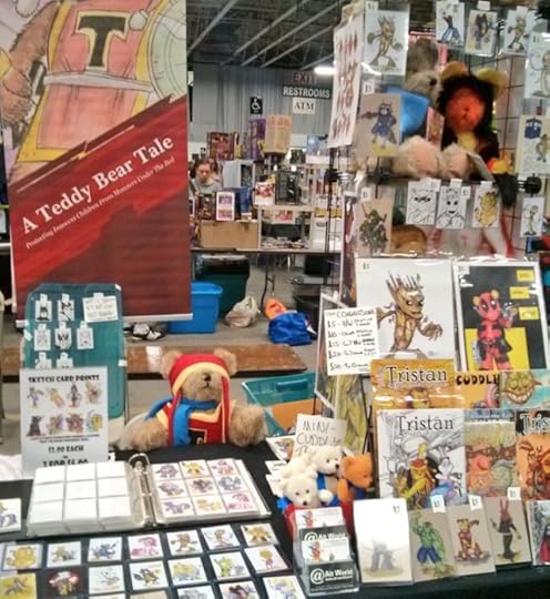 The Teddy Bear Tales Artist Alley Table