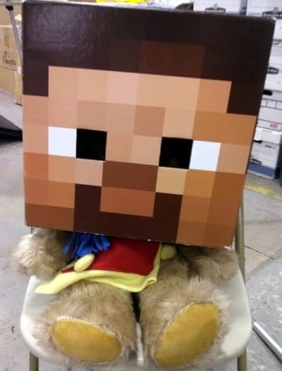 Tristan the TEddy Bear goes Minecraft