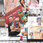Tristan the Teddy Bear and Me at RetroCon 2014