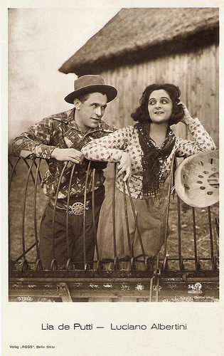 Luciano Albertini and Lya de Putti