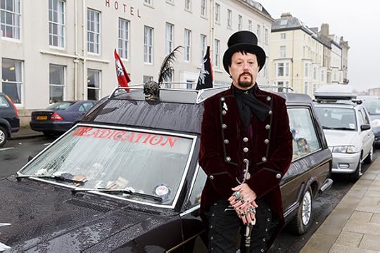 GB. England. Yorkshire. Whitby. Whitby Goth Weekend. Tony Lightowler. 2014.