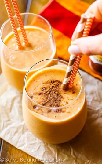 Pumpkin Pie Protein Smoothie - simply put, this protein packed smoothie is like drinkable pumpkin pie!