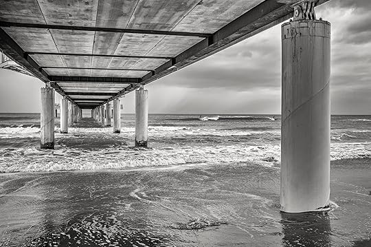 Surfing Under The Jetty