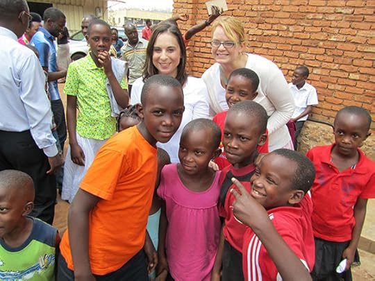 Betty Gilmore and Robyn Short in Rwanda
