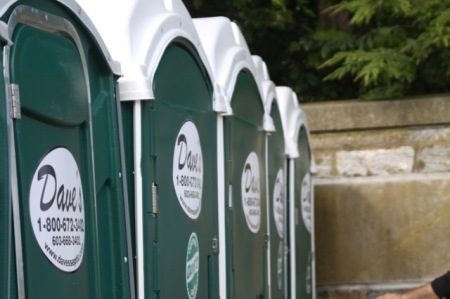 porta potties