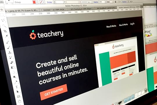 Teachery.co Website Mockup