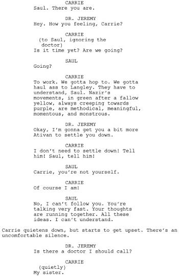 Homeland The Vest Dialogue 1