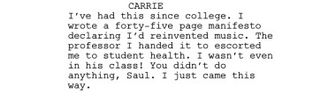 Homeland The Vest Dialogue 3