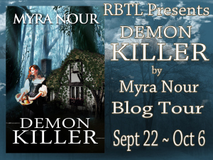 Demon Killer Blog Tour Banner