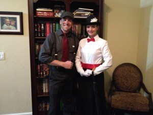 Bert and Mary Poppins