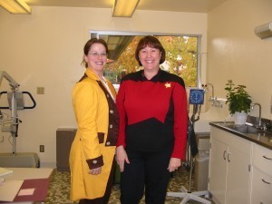 Star Trek (that's our mom!)