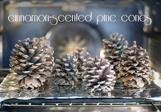 Cinnamon-Scented Pine Cones