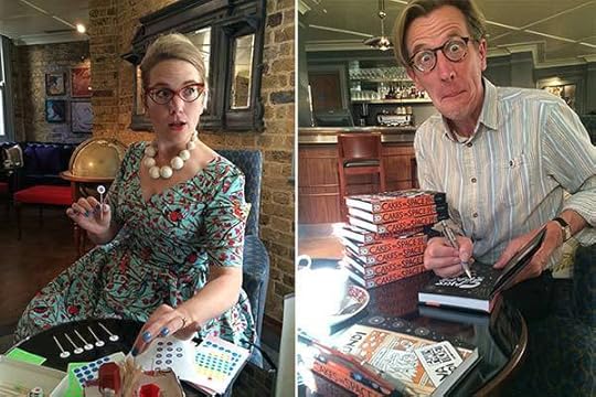 Reeve & McIntyre - signing books