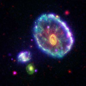 Cartwheel Galaxy Makes Waves
