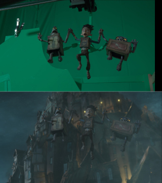 The Boxtrolls - composite shot elements