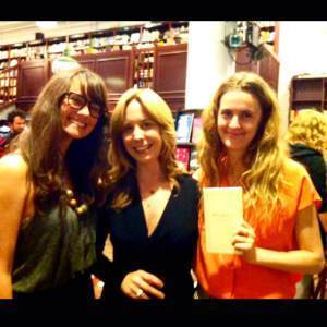 Me in between Georgia Clark (Author of PARCHED) and Lindsay