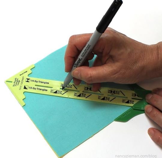 Nancy Zieman No Hassle Triangles Gauge by Clover IMG_4142