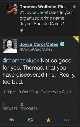 joyce scarole oates