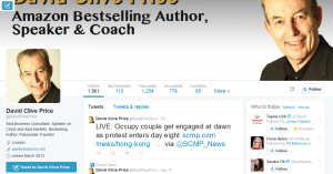 David Clive Price Twitter