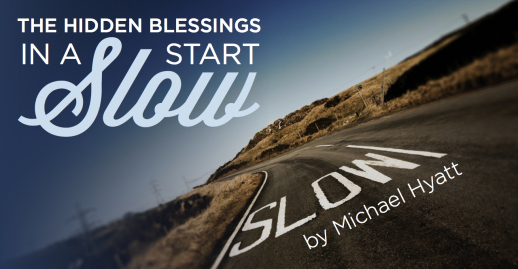 The Hidden Blessings in a Slow Start