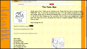 Poem Man Website