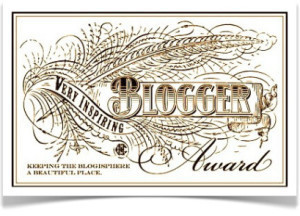 VeryInspiringBloggerAward