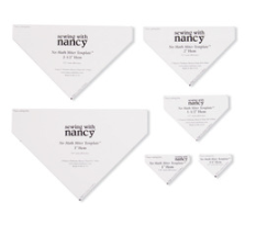 No Math Miter quilt templates as seen on Nancy Zieman's Blog