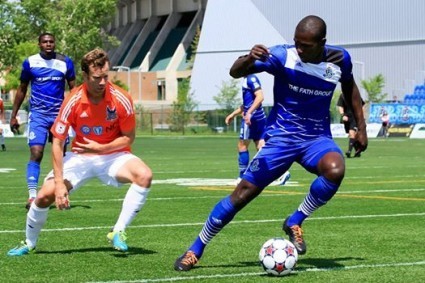 Lance Laing feasted on the RailHawks the last time the two teams met in Edmonton. PHOTO: TONY LEWIS/FC EDMONTON
