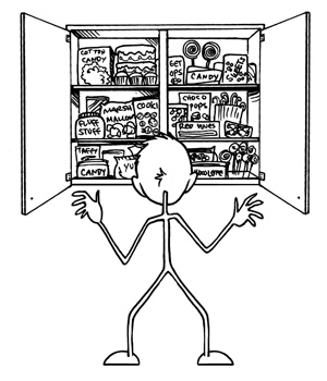 candy cabinet