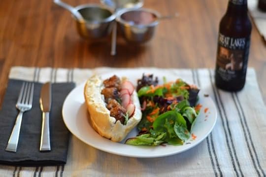 Composing Love Smoky Pork Bánh Mì Sandwiches