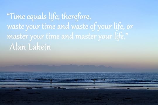 Time equals life | www.OrganisingQueen.com