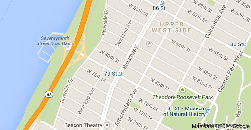 upper west side map
