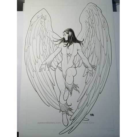 Frank Cho Dawn Star commission