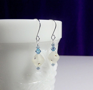swraovski crystal earrings