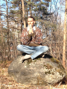 Giten, foto, meditation, sten