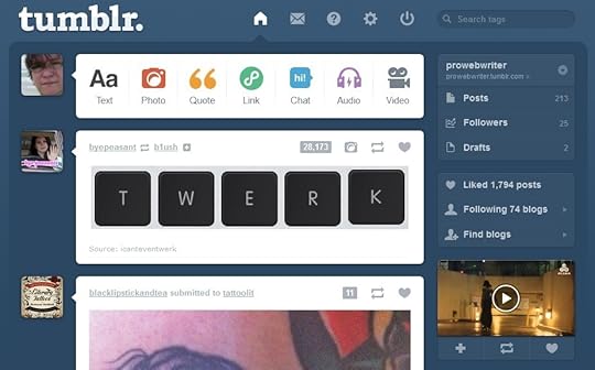 Tumblr Dashboard